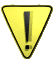 Animated warning icon